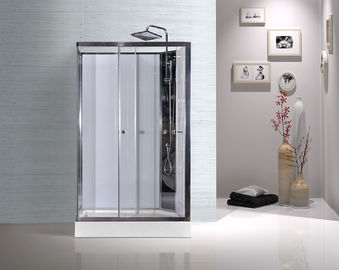Cabinas rectangulares de la ducha de los cuartos modelo con la puerta deslizante de cristal moderada