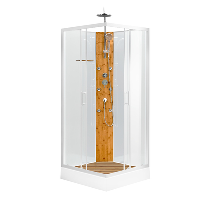 Bandeja de acrílico blanca 900*900*225m m del ABS de las cabinas de la ducha del cuarto de baño