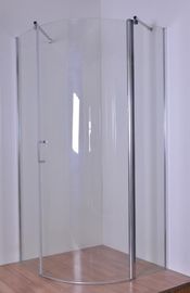 Solos recintos con bisagras de la ducha del cuadrante de la puerta con el panel fijo doble