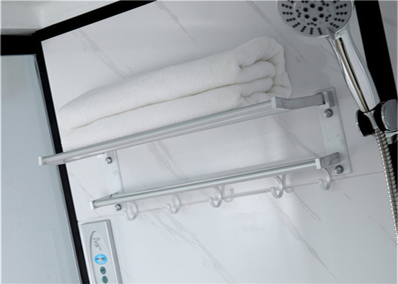 Aluminio blanco de acrílico blanco de la bandeja 1600*1200*2150m m del ABS de las cabinas de la ducha