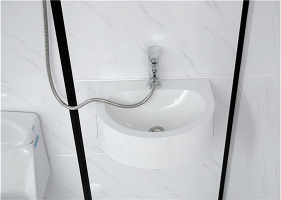 Aluminio negro de acrílico blanco de la bandeja 1600*1200*2150m m del ABS de las cabinas de la ducha