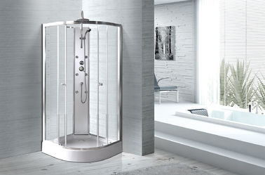 Las cabinas convenientes de la ducha del cuarto de baño del círculo de la comodidad para el hogar/la estrella valoraron hoteles