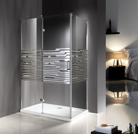 Recintos incluidos modernos de la ducha del vidrio 1200 x 800 con la bandeja del ABS de los 5Cm