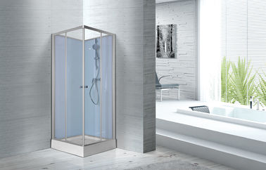 Pasillos de la aptitud paradas de ducha de cristal de 800 de x 800 x de 2250m m con el marco de aluminio de plata