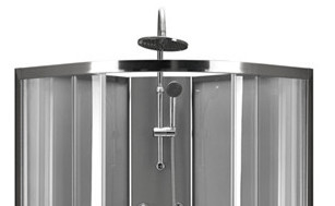 Cabina de la ducha del cuadrante del círculo con la bandeja de acrílico blanca los 850*850*2250cm
