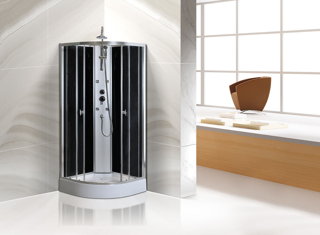 Funcionamiento normal de la temperatura del panel del PVC del cuadrante de los cubículos transparentes funcionales de la ducha